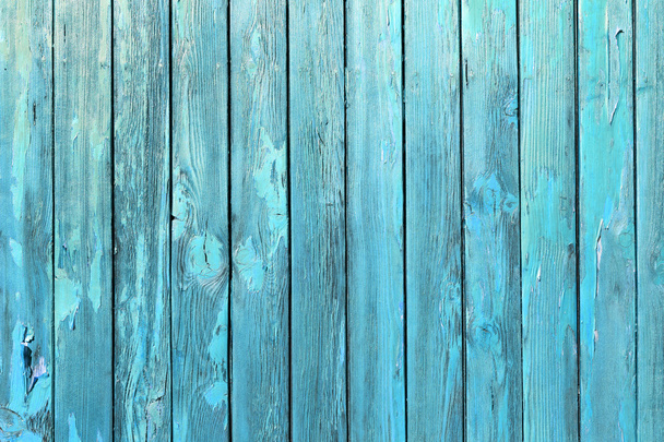 De oude blauwe houttextuur met natuurlijke patronen - Foto, afbeelding