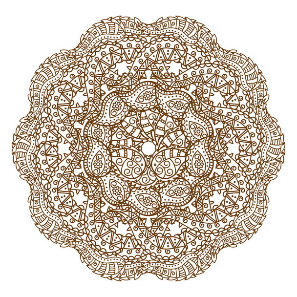 Mandala. Ethnic decorative round pattern.  - Foto, imagen