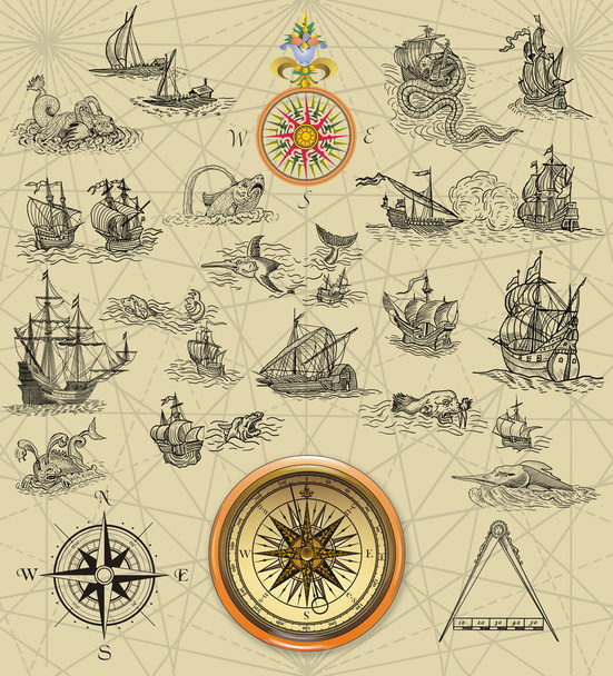 Pirate map - Foto, imagen