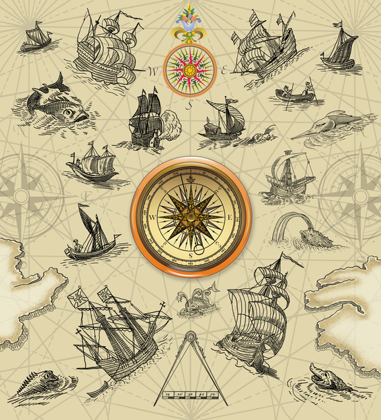 Pirate map - Foto, Imagen