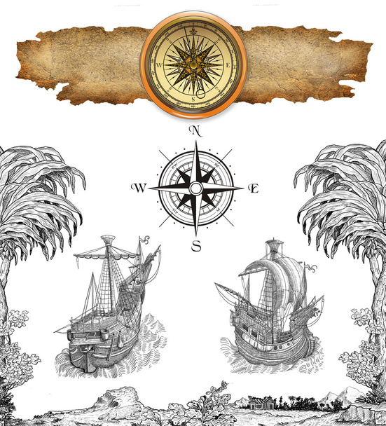 Pirate map - 写真・画像