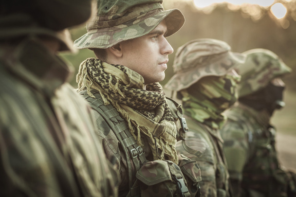 Discipline and rigour in army - Фото, зображення
