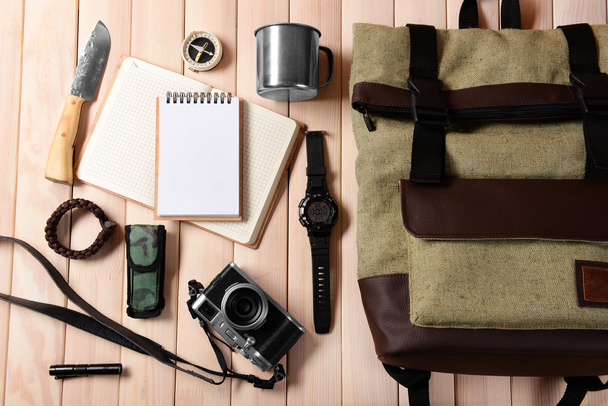 Traveler set with tools - Fotografie, Obrázek