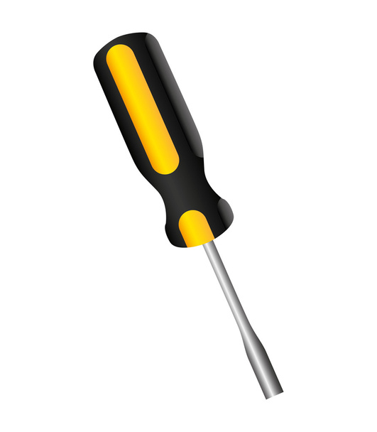 ícone de ferramenta de serviço de chave de fenda
 - Vetor, Imagem