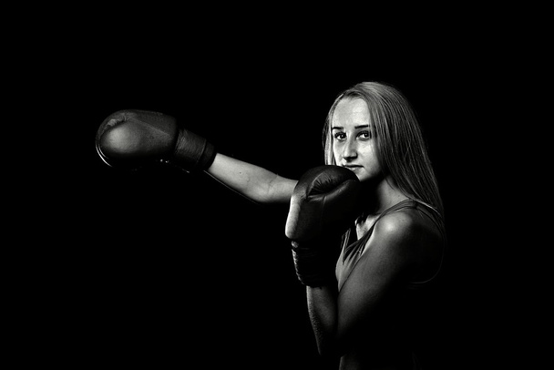 Dívka sexy Boxer - Fotografie, Obrázek