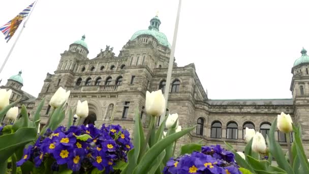 Parlamentsgebäude, victoria, canada - Filmmaterial, Video
