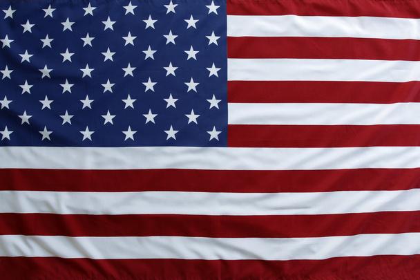 USA vlag close-up  - Foto, afbeelding