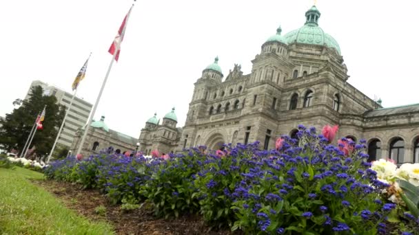 Victoria BC Parlement printemps
 - Séquence, vidéo
