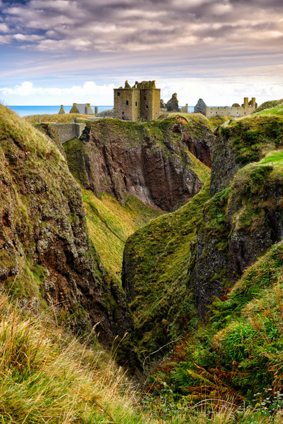 Dunnottar Castle perto de Stonehaven em Aberdeenshire, Escócia
. - Foto, Imagem