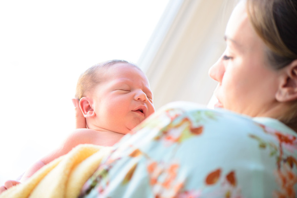 Після пологів новонароджена дитина
 - Фото, зображення