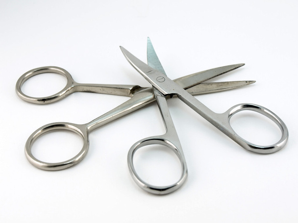 Two manicure scissors - Φωτογραφία, εικόνα