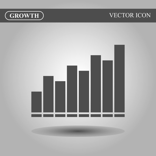 Growth vector icon - Vector, Image