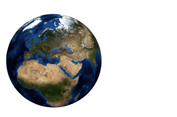 Globe nézet Európában - Fotó, kép
