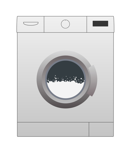 Washing machine - Vektor, Bild