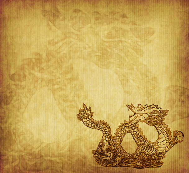 Caligrafía del Año Nuevo Chino para el Año del Dragón
 - Foto, imagen