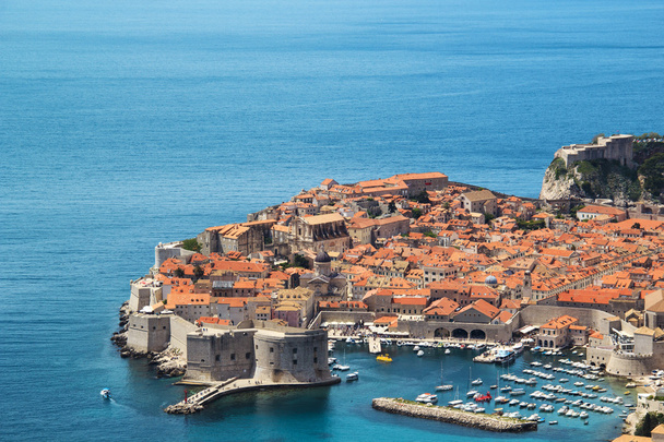 Blick auf die berühmte Stadt Dubrovnik in Kroatien - Foto, Bild