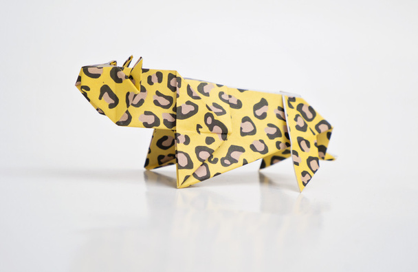 Leopar origami - Fotoğraf, Görsel