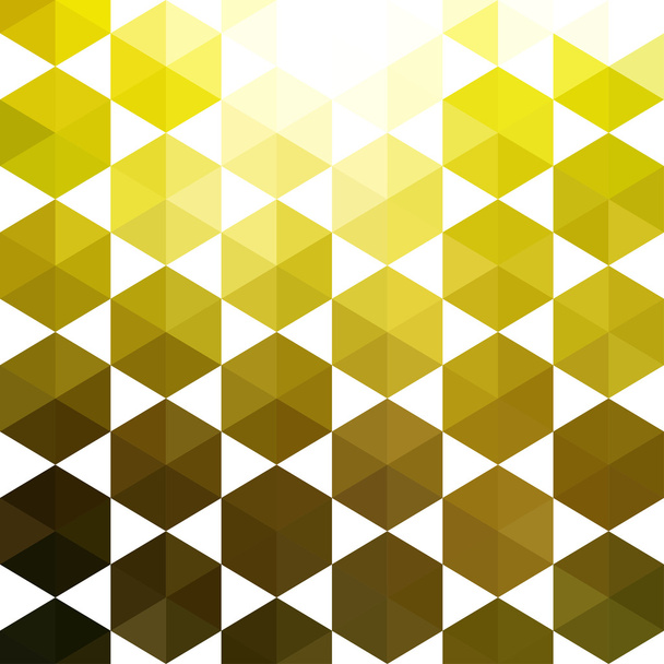 Abstract shape geometric background with hexagons and triangles - Vector, Image