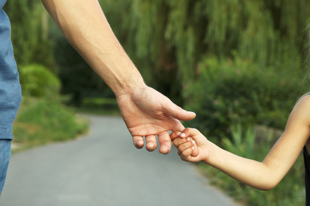 hands of parent and child   - Φωτογραφία, εικόνα