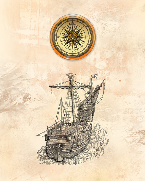 Pirate galion - Фото, зображення