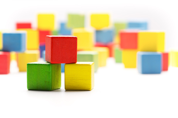 іграшки блоки прикордонний фон, дитячі ігри колір дерев'яні цеглини
 - Фото, зображення