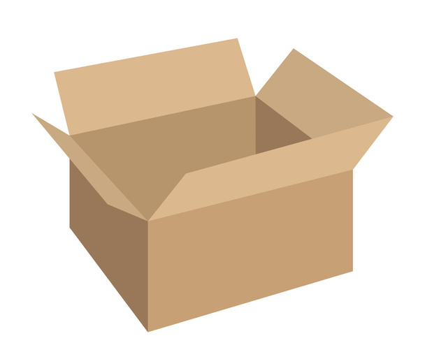 krabička box balíček dodávky ikona. Vektorové grafiky - Vektor, obrázek