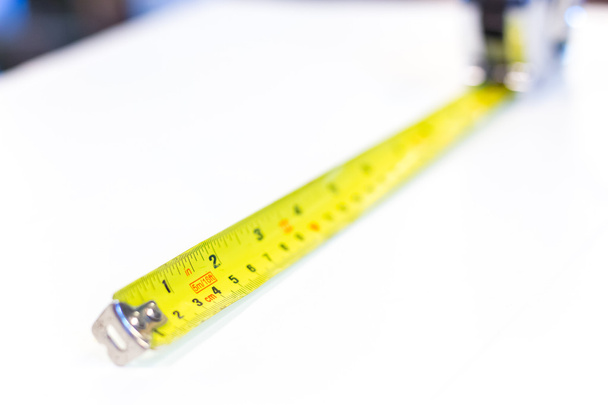 Yellow measuring tape - Photo, Image