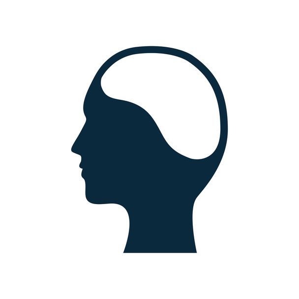 man male head avatar icon. Vector graphic - Vector, Image