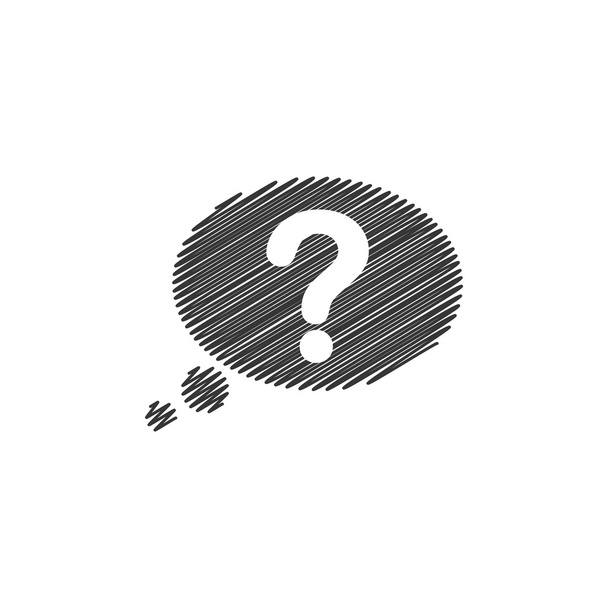 question mark bubble ask why icon. Vector graphic - Vector, Image