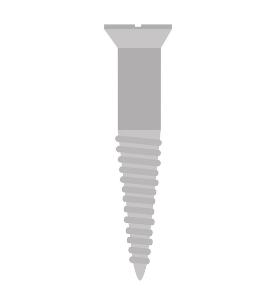 screw tool repair icon vector illustration - Vector, Image