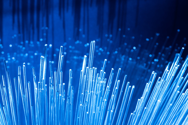 fiber optic for global communication - Φωτογραφία, εικόνα