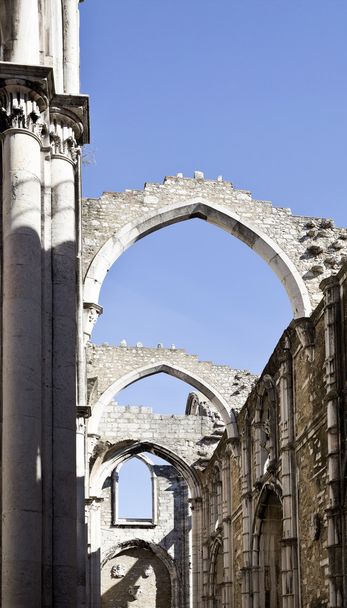 A Carmo kolostor romjai - Fotó, kép