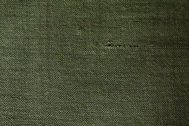 Libro viejo cubierta de tela verde
 - Foto, Imagen