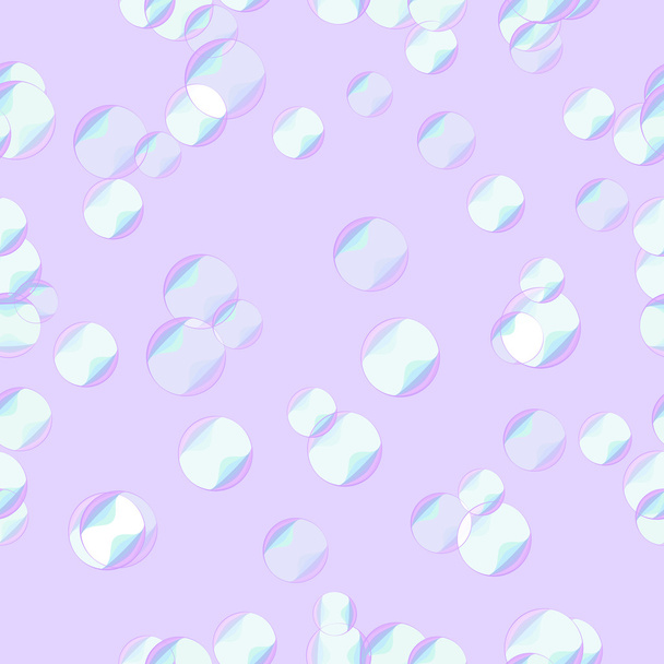 Bubbles background pattern - Vetor, Imagem