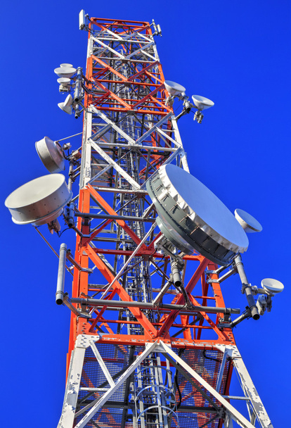 Communication antenna tower - Photo, Image