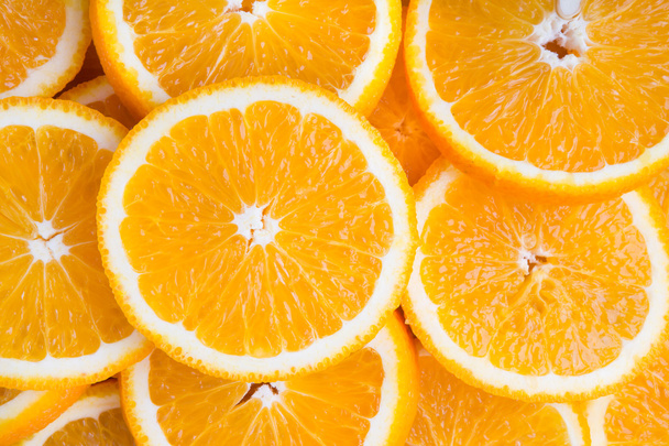 Fresh orange slices - Foto, Imagen