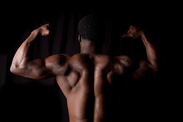 Back muscles - Photo, Image