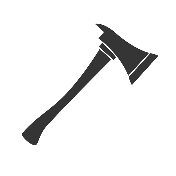 machado ferramenta de aço lidar com ícone vetor gráfico
 - Vetor, Imagem