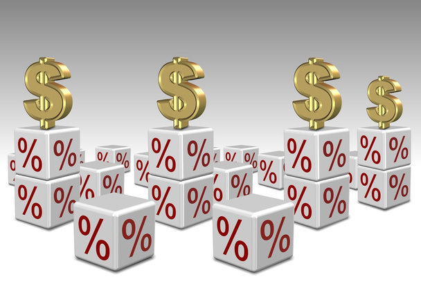 Процентные ставки высокие и низкие
 - Фото, изображение