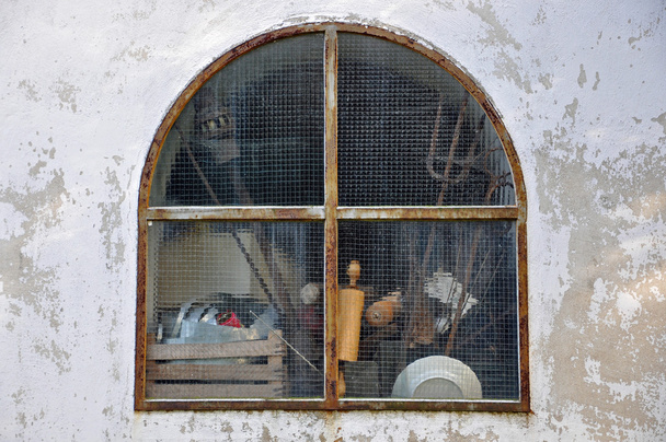 παράθυρο νεκροτομείο - Φωτογραφία, εικόνα