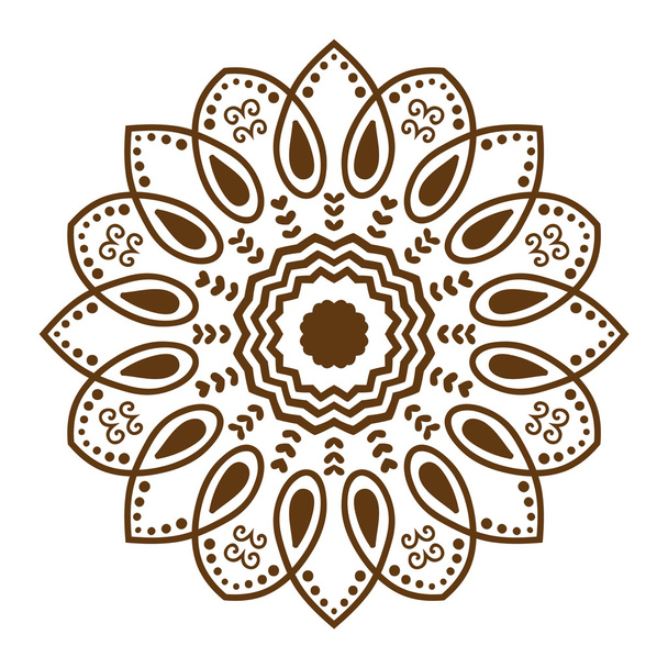 Mandala pattern vector - Διάνυσμα, εικόνα