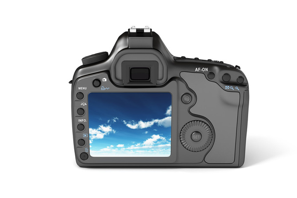 Câmera digital reflexa
 - Foto, Imagem