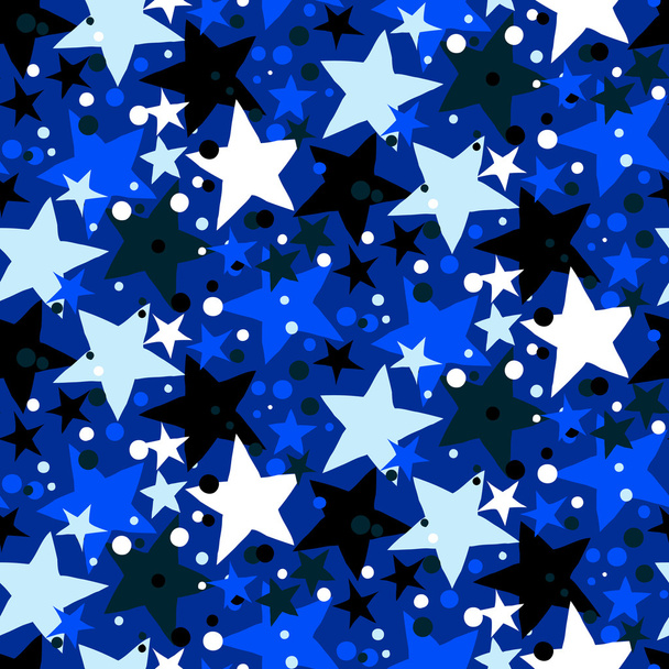 Διάνυσμα μοτίβο με αστέρια - Διάνυσμα, εικόνα