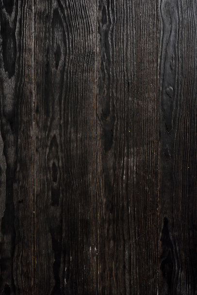 Black wooden background - Valokuva, kuva