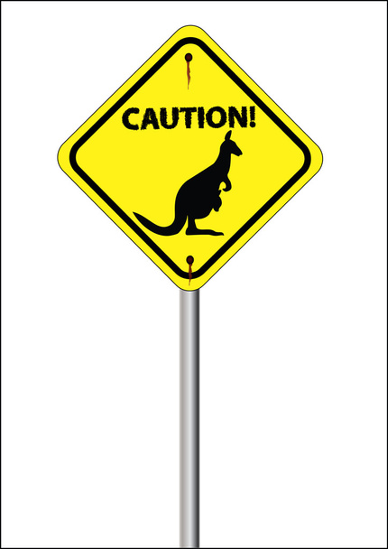 Signo de canguro
 - Vector, imagen