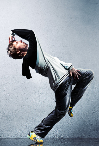 Young man modern dance - Фото, изображение