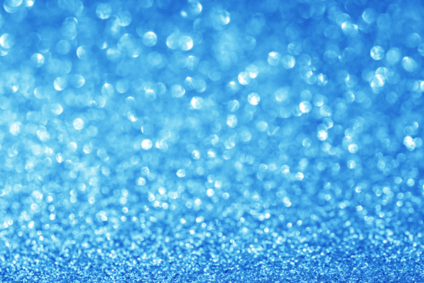 Abstract glitter blauwe achtergrond - Foto, afbeelding