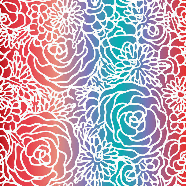 Floral seamless pattern  - Fotó, kép