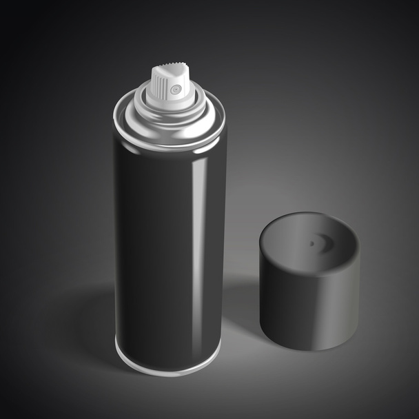 blank aerosol can - Vektor, Bild