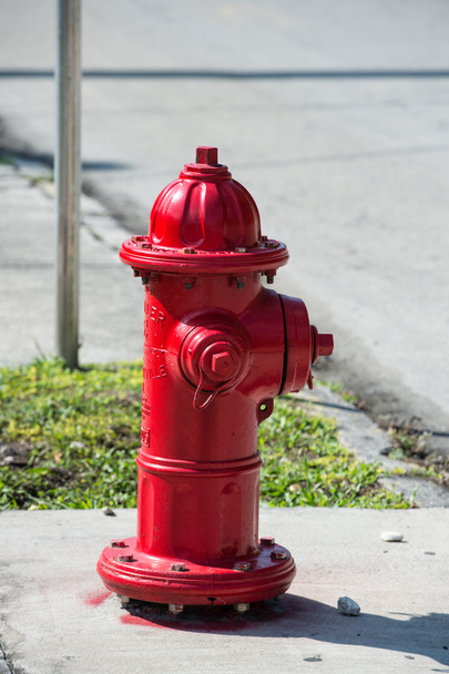 red fire hydrant - Fotoğraf, Görsel